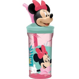 Becher mit Strohhalm Minnie...