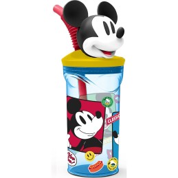 Verre avec Paille Mickey...