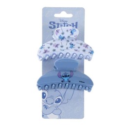 Hair Clips Stitch Blue