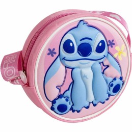 Bolso Bandolera Stitch Rosa...