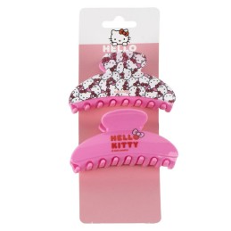 Hair Clips Hello Kitty Pink