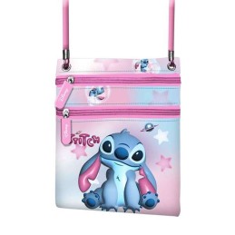 Bolso Bandolera Stitch Rosa...