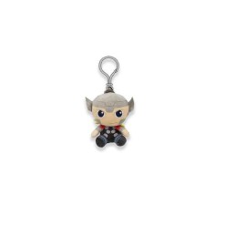Cuddly Toy Keyring Marvel Grey